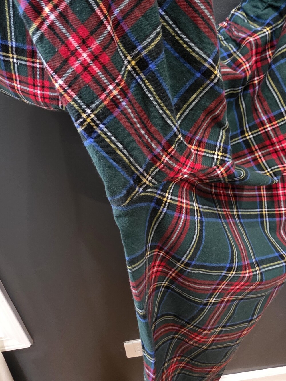 Petite Plume Women's Plaid Brushed Twill Pajama Set 1X Kensington Tartan - Picture 14 of 14